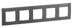 NOWE NILOE - RAMKA PIĘCIOKROTNA STALOWA (MEDIUM GREY)