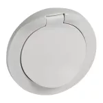 CELIANE - Plakietka gniazda 2P+Z 16 A - 250 V~ z klapką IP44 biała, Legrand