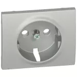 SISTENA LIFE PLAKIETKA METALIC GNIAZDA 2P+Z SCHUKO, Legrand