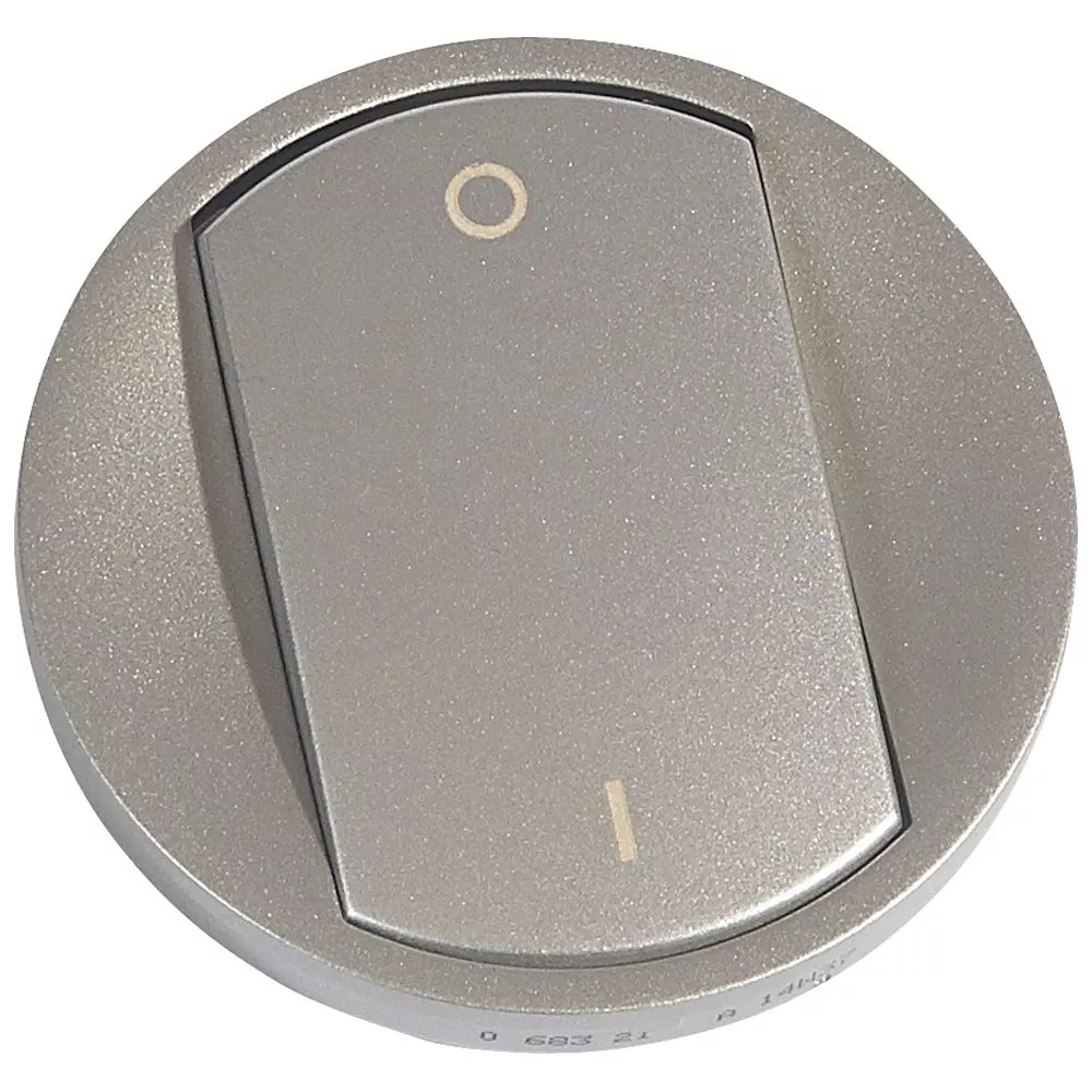 CELIANE - KLAWISZ ŁĄCZNIKA DWUBIEGUNOWEGO TYTANOWY, Legrand