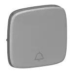 VALENA ALLURE - KLAWISZ ALUMINIUM PRZYCISKU DZWONEK, Legrand