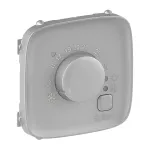 VALENA ALLURE - PLAKIETKA ALUMINIUM TERMOSTATU POKOJOWEGO, Legrand