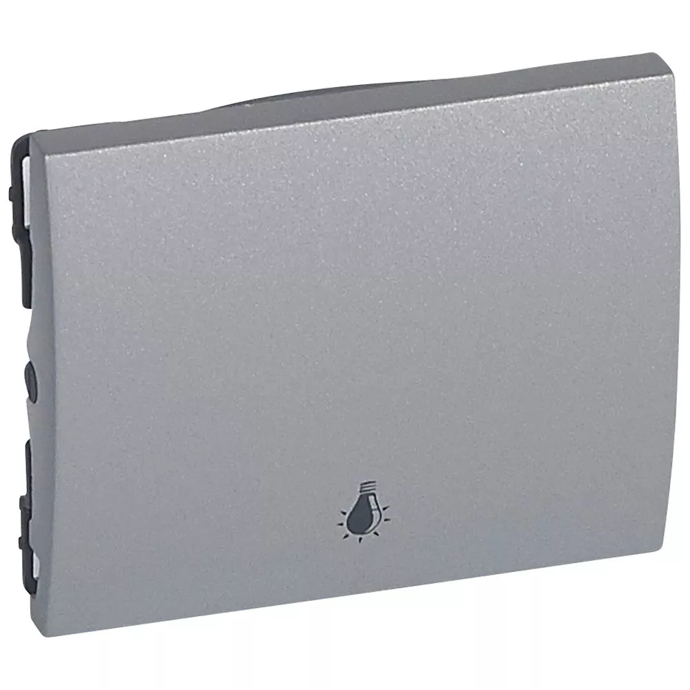 SISTENA LIFE KLAWISZ METALIC POJEDYNCZY Z SYMBOLEM LAMPY, Legrand