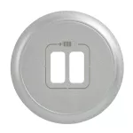 CELIANE - PLAKIETKA GNIAZDA ZASILAJĄCEGO 2 X USB TYTANOWA, Legrand