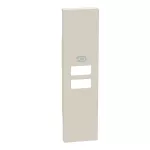 LIVING NOW - PLAKIETKA DO GNIAZDA 2XUSB C 1MODUŁ BEŻ, Bticino