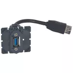 CELIANE - GNIAZDO USB Z PRZEWODEM, Legrand
