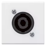 MOSAIC GNIAZDO SPEAKON - 2 MODUŁY BIAŁE 4 STYKI, Legrand