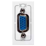 MOSAIC GNIAZDO HD 15 ŻEŃSKIE Z PRZEWODEM PODŁĄCZENIOWYM BIAŁY, Legrand