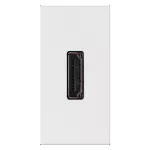 MOSAIC GNIAZDO HDMI TYPU A Z PRZEWODEM BIAŁY, Legrand