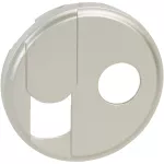 CELIANE - PLAKIETKA GNIAZDA TV-RJ45 TYTANOWA, Legrand