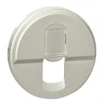 CELIANE - PLAKIETKA DO GNIAZD POJEDYNCZYCH RJ45 TYTANOWA, Legrand