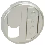 CELIANE - PLAKIETKA GNIAZDA MULTIMEDIALNEGO 1XRJ45 STP TYTANOWA, Legrand