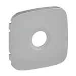 VALENA ALLURE - PLAKIETKA ALUMINIUM GNIAZDA TELEWIZYJNEGO KOŃCOWEGO ''F'', Legrand