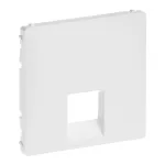 VALENA LIFE PLAKIETKA GNIAZDA 1 x RJ 45 kat. 6A UTP BIAŁA, Legrand