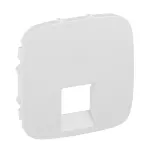 VALENA ALLURE - PLAKIETKA BIAŁA GNIAZDA POJEDYNCZEGO RJ11 LUB RJ45, Legrand