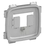 VALENA ALLURE - PLAKIETKA ALUMINIUM GNIAZDO TAE/TDO, Legrand