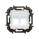 NOWE NILOE - ADAPTER DO ZŁĄCZY PODWÓJNYCH KEYSTONE BIAŁY