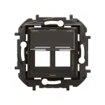 NOWE NILOE - ADAPTER DO ZŁĄCZY PODWÓJNYCH KEYSTONE CZARNY