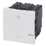 MOSAIC - ŚCIEMNIACZ UNIWERSALNY BEZ ZACISKU NEUTRALNEGO 125 VA LED BIAŁY, Legrand