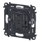 VALENA ALLURE - ŚCIEMNIACZ PRZYCISKOWY BEZ ZACISKU NEUTRANEGO 125 W BIAŁY, Legrand