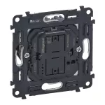 VALENA ALLURE - ŚCIEMNIACZ PRZYCISKOWY BEZ ZACISKU NEUTRANEGO 125 W BIAŁY, Legrand
