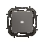 NOWE NILOE - ŚCIEMNIACZ PRZYCISKOWY Z N 150 W STALOWY