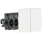 OTEO PRZYCISK JEDNOBIEGUNOWY PODWÓJNY 6A-250V~, Legrand