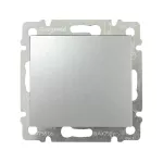 VALENA PRZYCISK JEDNOBIEGUNOWY 10A-250V~ ALUMINIUM, Legrand