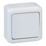 FORIX IP44 - PRZYCISK JEDNOBIEGUNOWY 6 A SZARY, Legrand