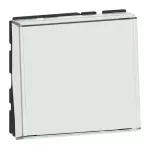 MOSAIC PRZYCISK PRZEŁĄCZ Z ETYKIETĄ-1 MODUŁ BIAŁY Z PODŚWIETLENIEM 6A-250V~, Legrand