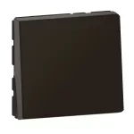 MOSAIC - Przycisk jednobiegunowy 6 A 250 V~ - 2 modułowy - Antracyt, Legrand