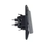 Niloe Step - przycisk pojedynczy 6 A- kolor aluminium, Legrand