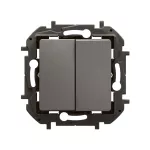 NOWE NILOE - PRZYCISK PODWÓJNY 6 A STALOWY