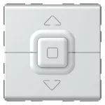MOSAIC ŁĄCZNIK STEROWANIA ROLET 500W - 2 MODUŁ ALUMINIUM, Legrand