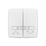 OTEO - PRZYCISK STEROWANIA ROLETAMI (BLOKADA ELEKTRYCZNA) BIAŁY KOMPLET 6A-250V~, Legrand