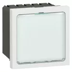 MOSAIC SYGNALIZATOR ŚWIETLNY LED 0,2/1W- 2 MODUŁY BIAŁY 230V~, Legrand