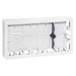 MOSAIC PUSZKA NATYNKOWA - 2X10 MODUŁY POZIOMOW 46MM DO UCHYTU 0802 66, Legrand