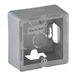 VALENA LIFE PUSZKA NATYNKOWA POJEDYNCZA ALUMINIUM, Legrand