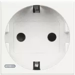 AXOLUTE - GNIAZDO SCHUKO 2P+Z 16A BIAŁE, Bticino