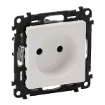 VALENA LIFE GNIAZDO 2 P Z PRZESŁONĄ BIAŁE 16 A – 250 V~ , Legrand