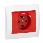 SISTENA LIFE GNIAZDO WTYCZKOWE POJEDYNCZE Z BLOKADĄ 2P+Z 16A-250V~, Legrand