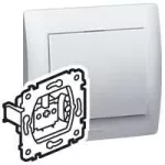 SISTENA LIFE GNIAZDO WTYCZKOWE POJEDYNCZE 2P - IP2 16A-250V~, Legrand