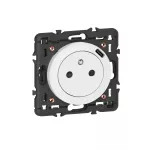CELIANE - Gniazdo płaskie 2P+Z z USB C białe, Legrand