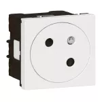 MOSAIC GN 2P+Z UKOŚNE POD KĄTEM 45 PODŁĄCZ PRZEZ ZAC AUTOMAT-2 MOD ALU 16A-250V, Legrand