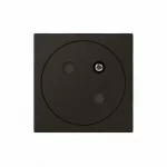 M45:GN 2P+Z 2M CZARNY MAT PŁAS, Legrand