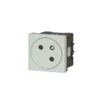 M45:GN 2P+Z 2M PŁASKIE SZARE, Legrand