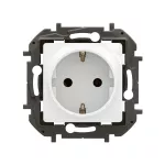 NOWE NILOE - GNIAZDO SCHUKO 2P+Z ZACISKI ŚRUBOWE 16A - 250 V~ BIAŁE