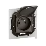 NOWE NILOE - GN 2P+Z Z PRZESŁONĄ IP44 ZACISKI AUTOMATYCZNE 16A-250V~ STALOWE