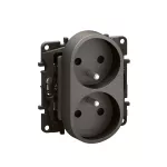NOWE NILOE - GN. 2X2P+Z ZP, DO RAMEK WIELOKROTNYCH, ZAC. ŚR 16A - 250 V~ STALOWE