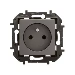 NOWE NILOE - GNIAZDO 2P+Z ZACISKI ŚRUBOWE 16 A - 250 V~ STALOWE